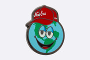 New Era Earth With Cap Pin Badge